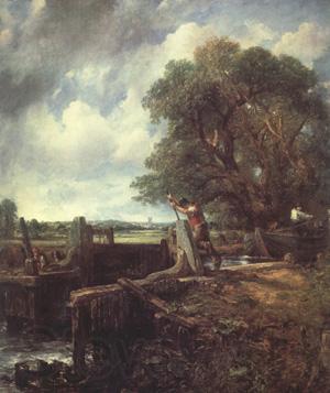 John Constable The Lock (nn03) France oil painting art